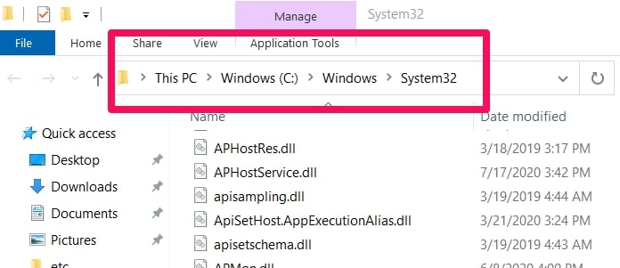 Application frame host что это за процесс windows 10