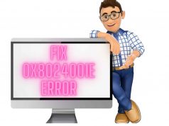 Fix 0x8024001e Error