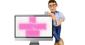 Fix 0x8024001e Error