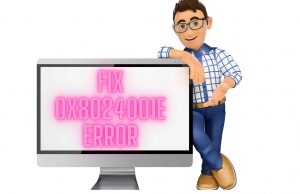 Fix 0x8024001e Error