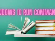 Windows 10 Run Commands