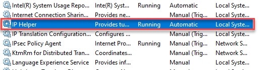 What is Iphlpsvc in Windows 10 & Fix its High CPU Usage
