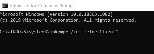 How To Enable Telnet Using The Command Prompt