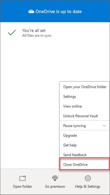 11 Possiable Fixes of OneDrive Not Syncing Issue