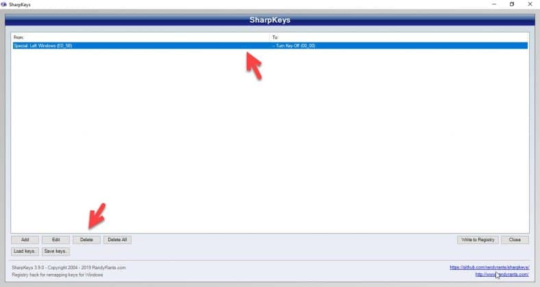 Windows 10でWindowsキーを無効にする方法