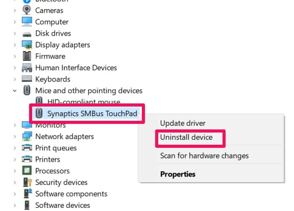 11 Possible Fixes Of Laptop Touchpad Not Working Issue