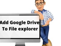 Add Google Drive To File explorer