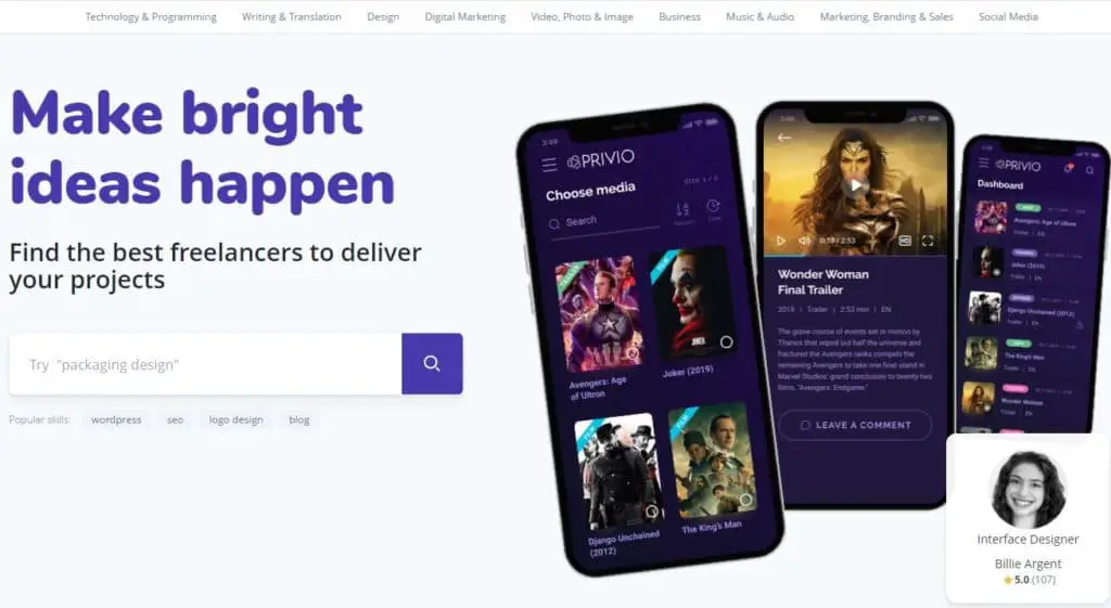 9 Best Fiverr Alternatives For Freelancers Reviewed [2022]