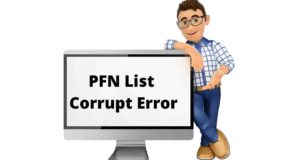 PFN List Corrupt Error