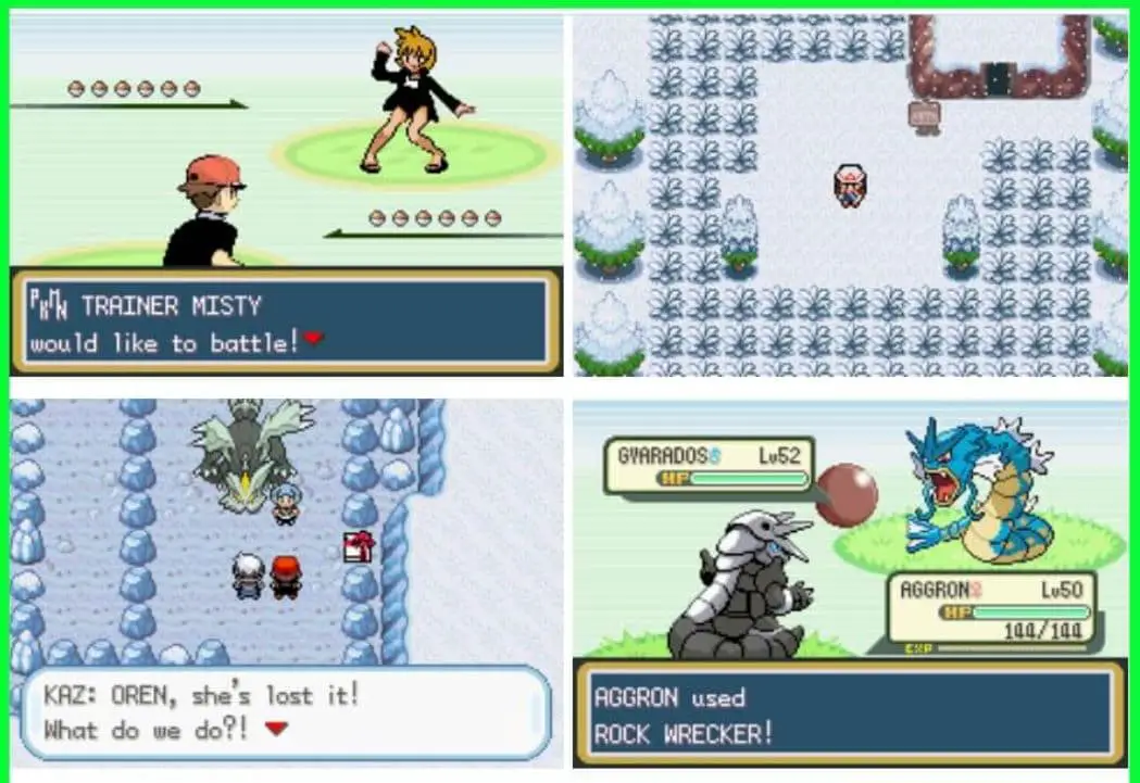 pokemon gba hacks with different starters