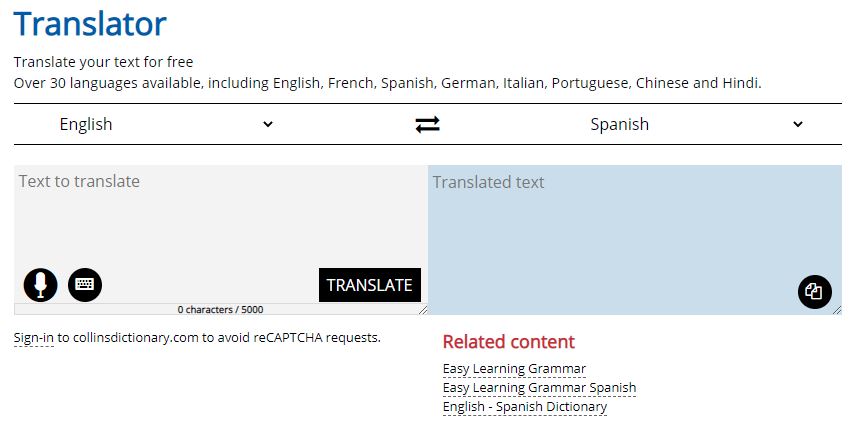 23 Of The Best Spanish Translator Website and Applications