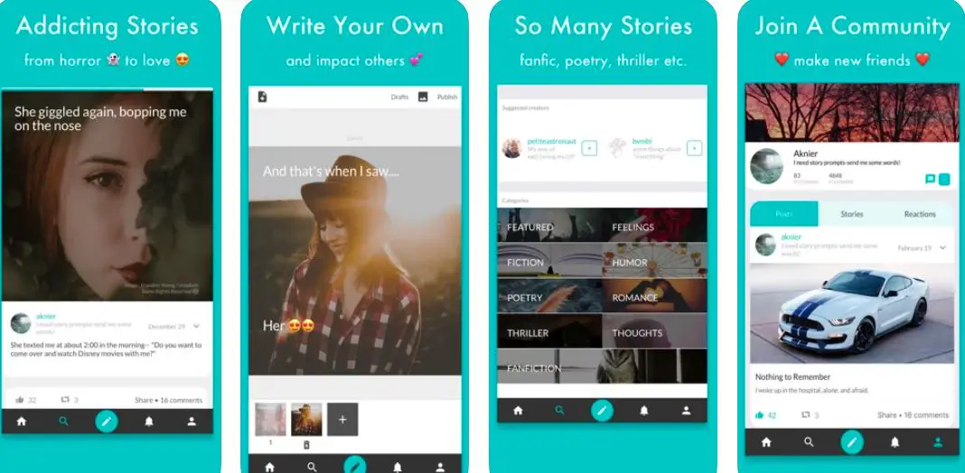 Best Alternative Apps Like Wattpad 3