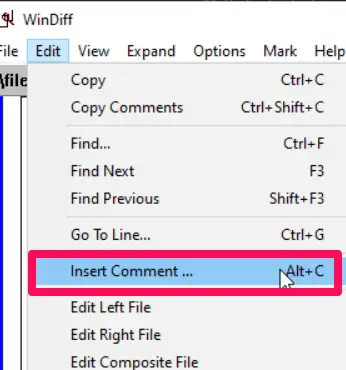 Step-By-Step Guide To Use WinDiff To Compare Files