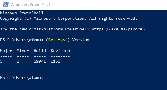 4 Different Ways To Find Your PowerShell Version