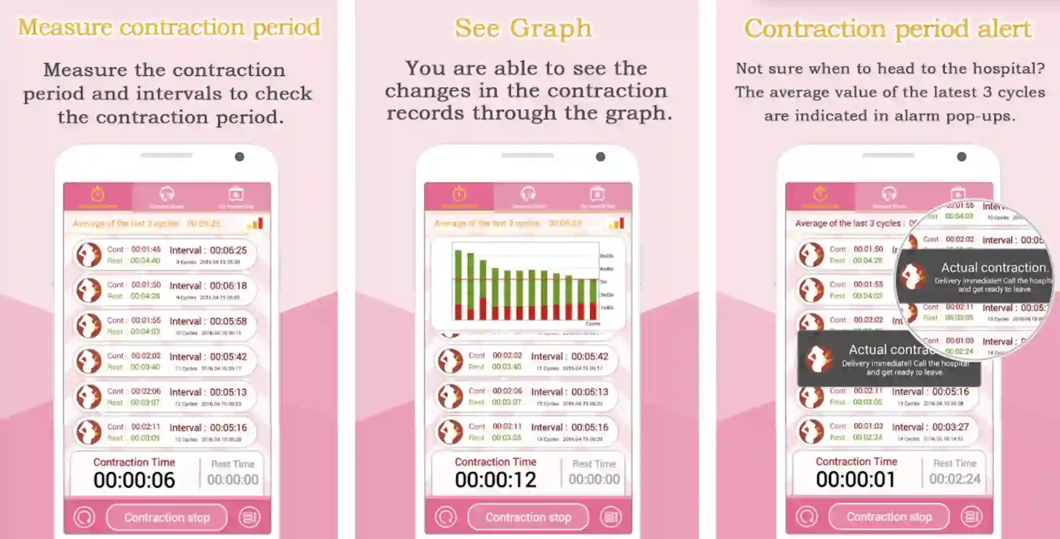 Best Contraction Timer Apps 7