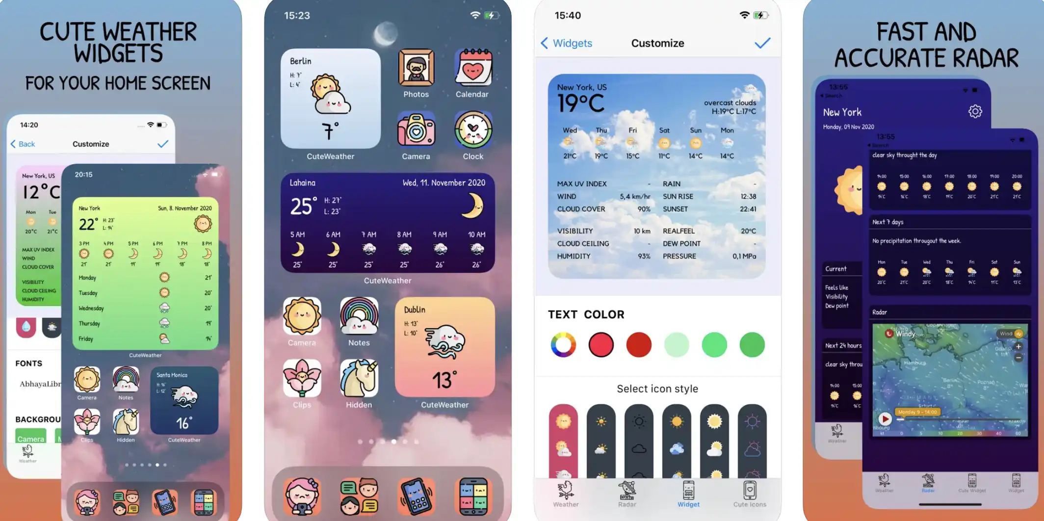 Best Weather Widgets For iPhone 5