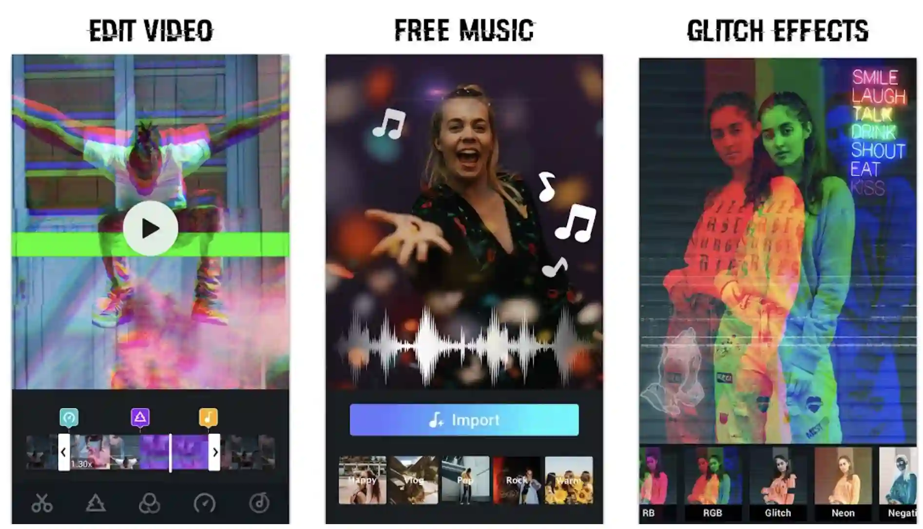 11 Best Glitch Effect Apps With Stunning Glitch Effects