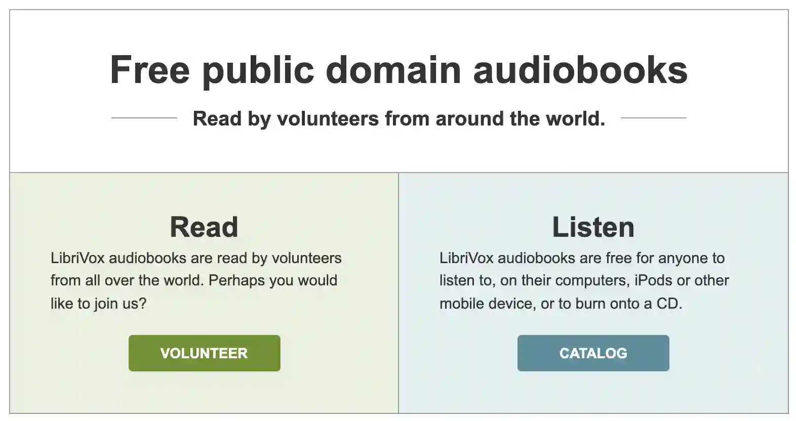 Free Audiobooks Online 1