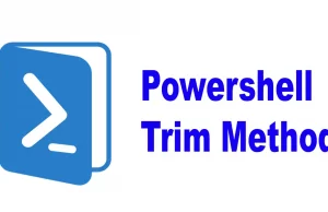 Powershell Trim Method