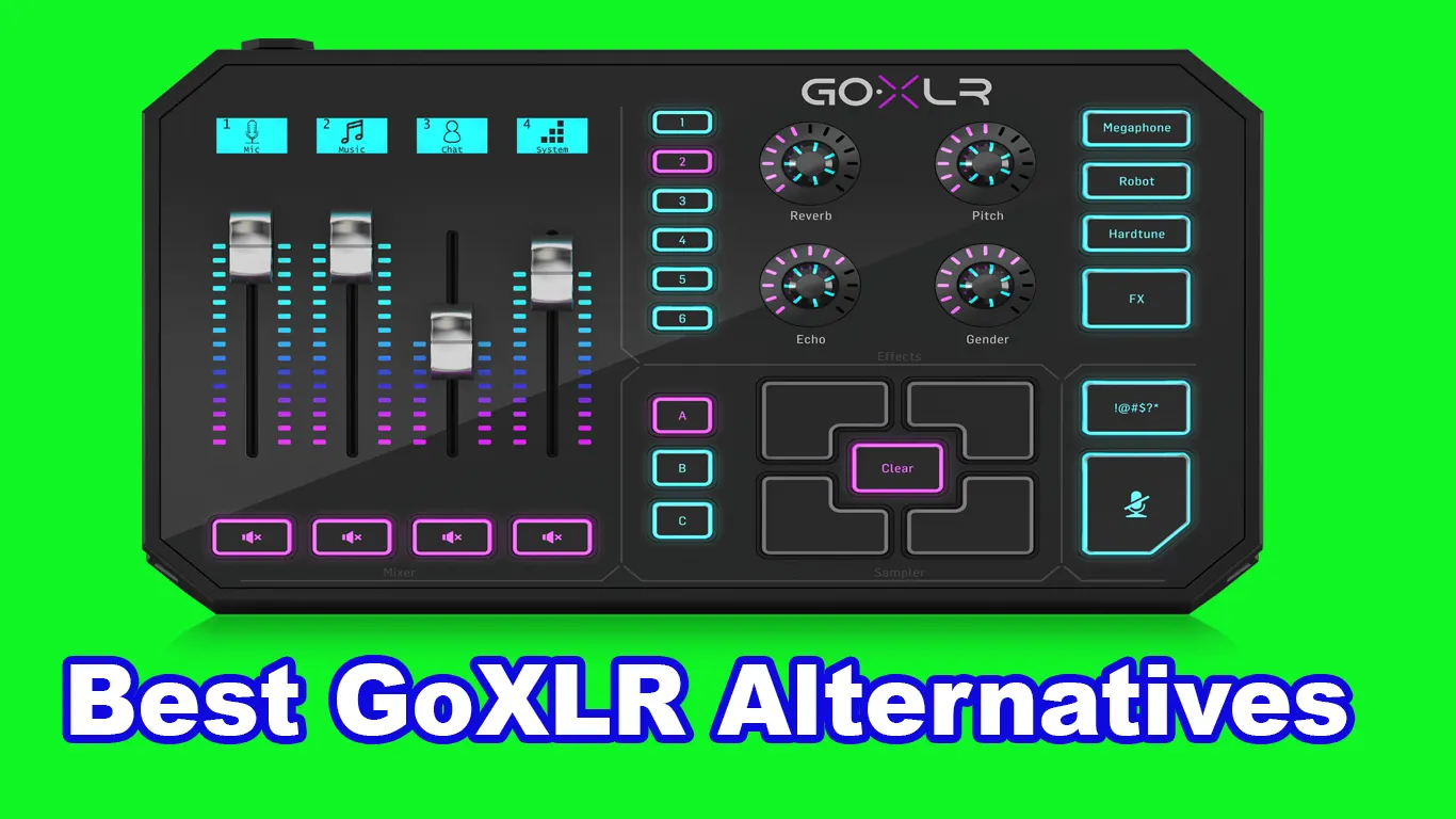 9 Best GoXLR Alternatives Audio Mixers For Streamers [2023]