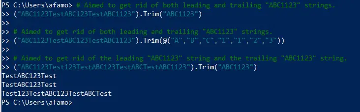 Step-By-Step Guide To Use PowerShell Trim() Method