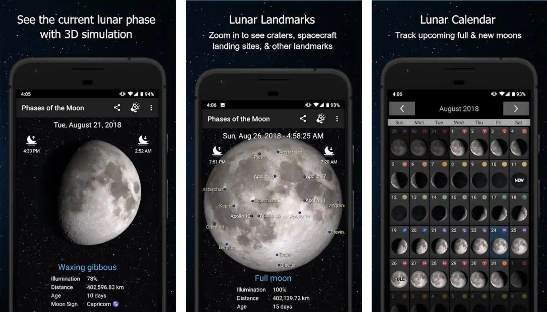 11 Best Moon Phase Apps For Calendar, Cycles and Astrology