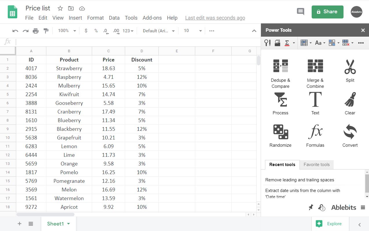 Best Google Sheets Apps