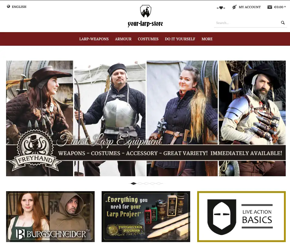 LARP Costumes Online Stores 3