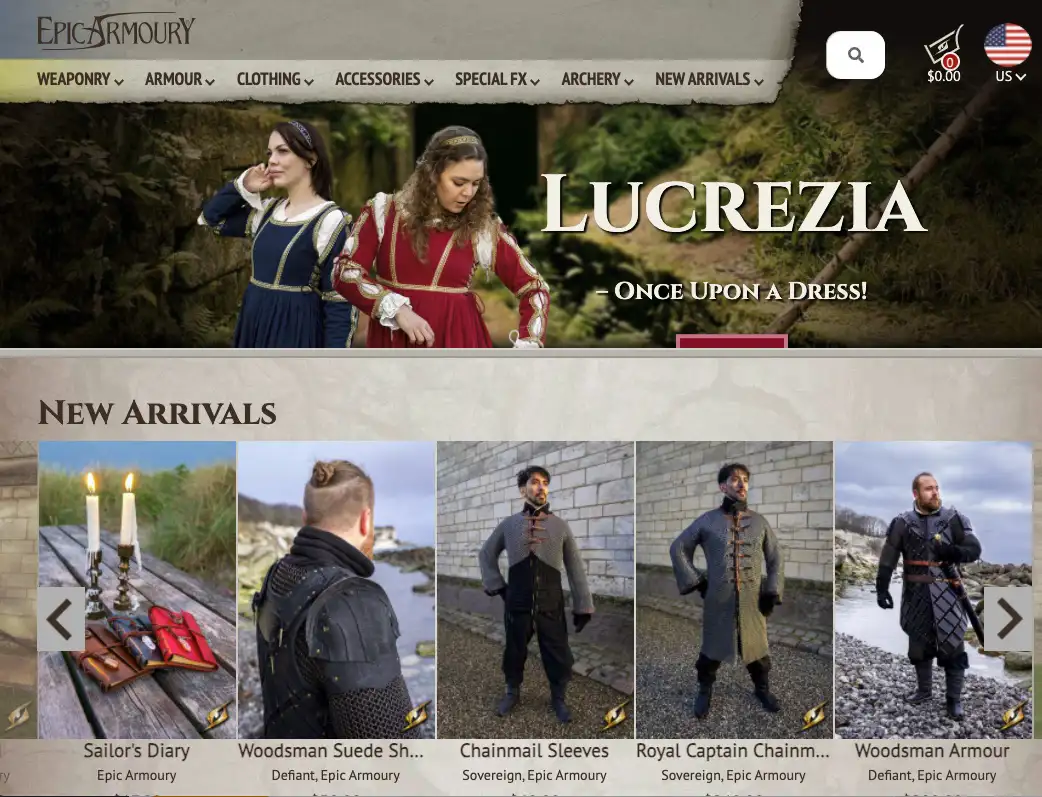 LARP Costumes Online Stores 5