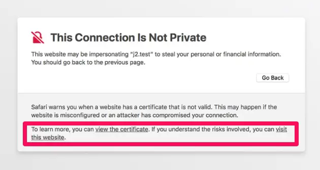 9 Fix For "This Connection is not Private in Safari" Issue