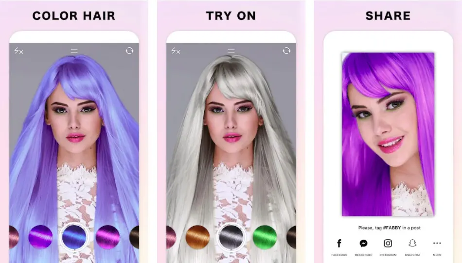 11 Best Apps For Changing Hair Color For Virtual Hairstyling