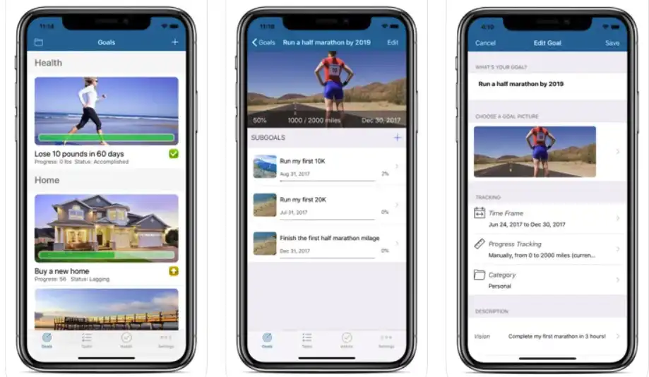Best Goal Tracking Apps 5