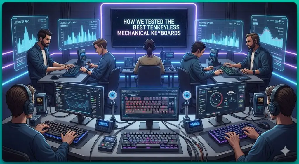 How We Tested the Best Tenkeyless Mechanical Keyboards