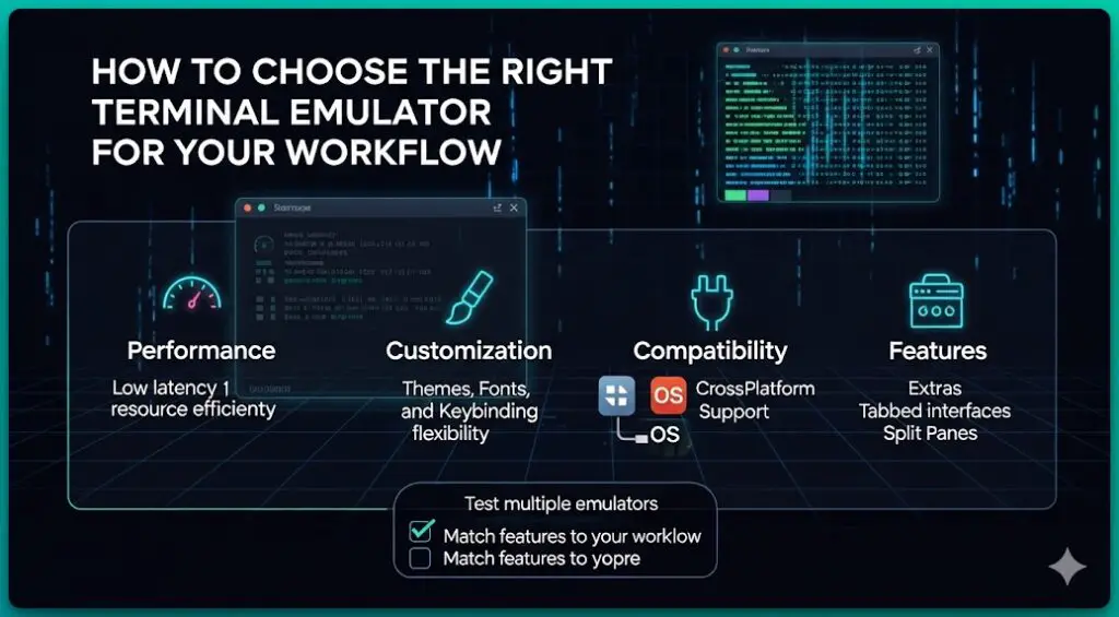How to Choose the Right Terminal Emulator for Your Workflow