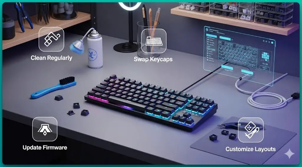 Maintenance and Customization Tips for Your Best Tenkeyless Mechanical Keyboard