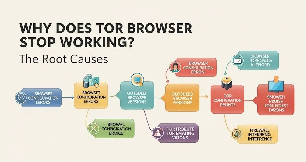 Why Does Tor Browser Stop Working The Root Causes.