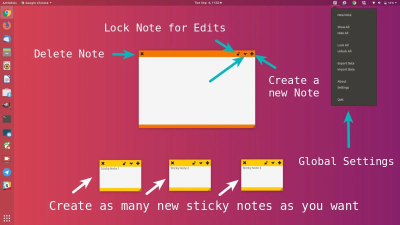 Best Sticky Notes For Ubuntu 1