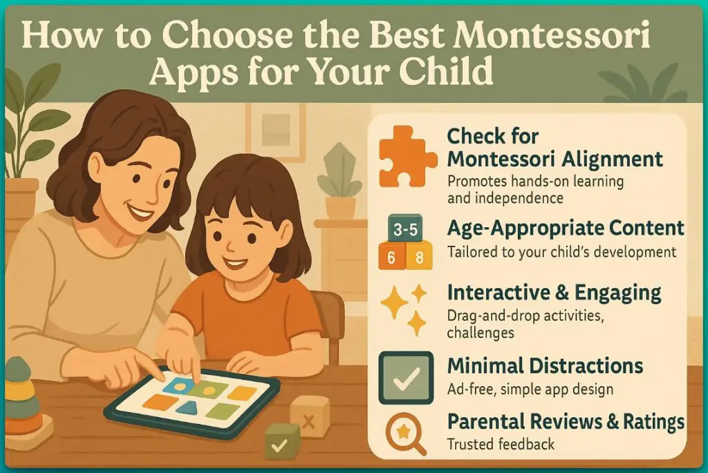 How to Choose the Best Montessori Apps for Your Child