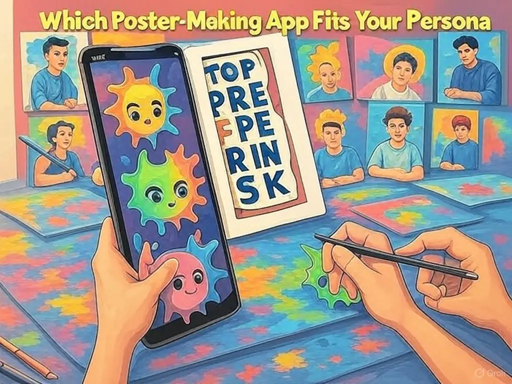 Which Poster-Making App Fits Your Persona