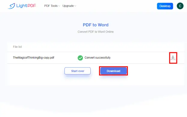 LightPDF—Totally Free PDF Converter (Simple Stepwise Guide)