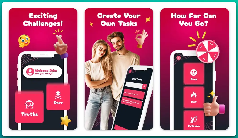 Best Truth or Dare Apps for coupuls