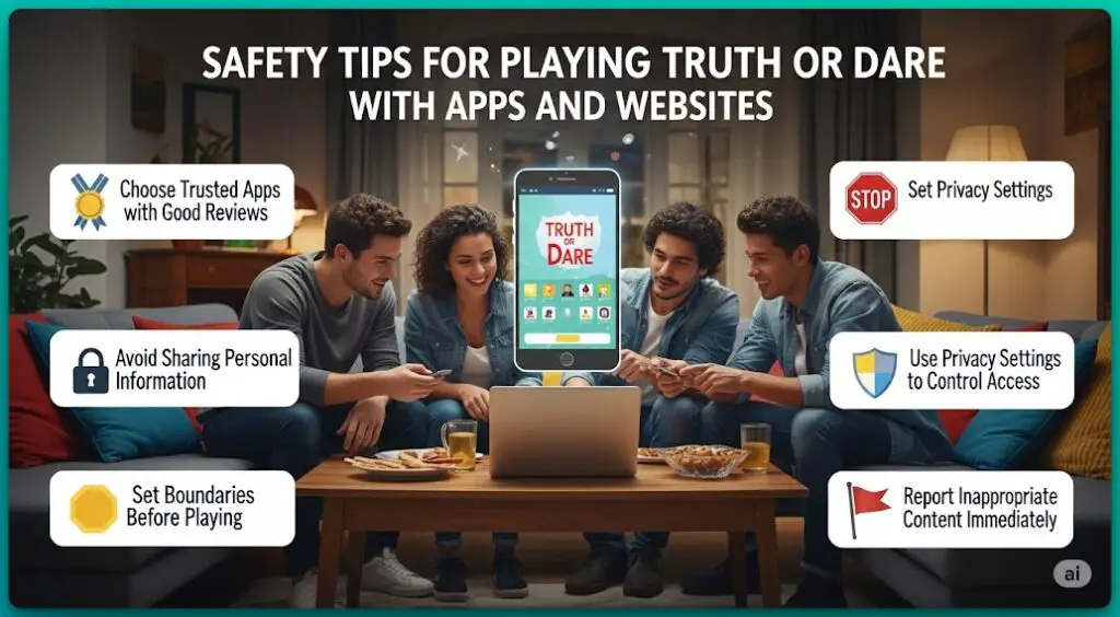 Safety Tips for Playing Truth or Dare with Apps and Websites
