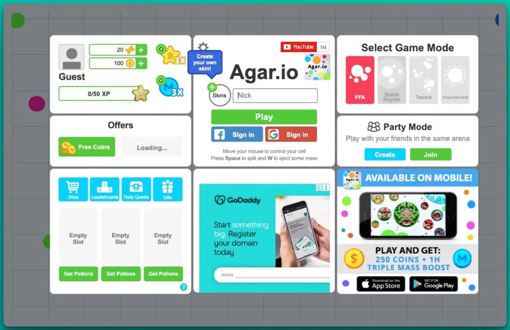 Classic IO Brawler in the Best Browser Games