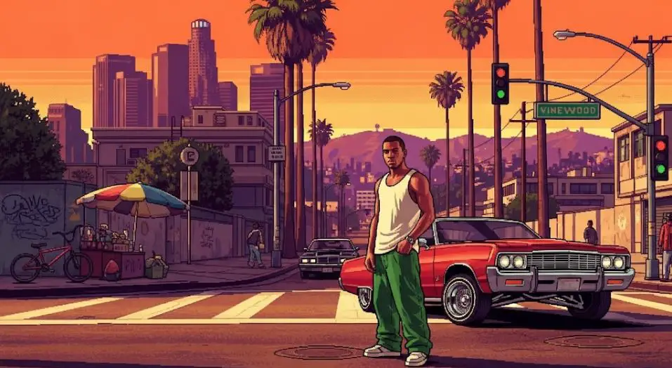 GTA Games in Order San Andreas gameplay