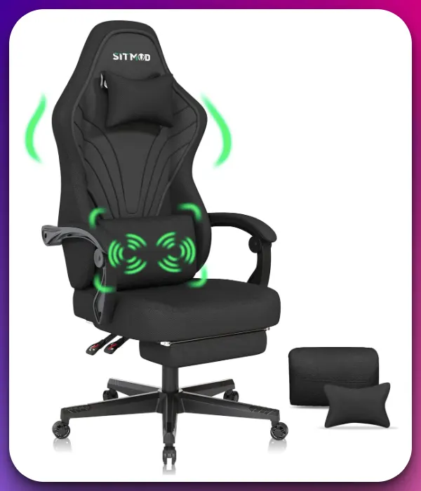 Gaming Chairs With Footrests new 6