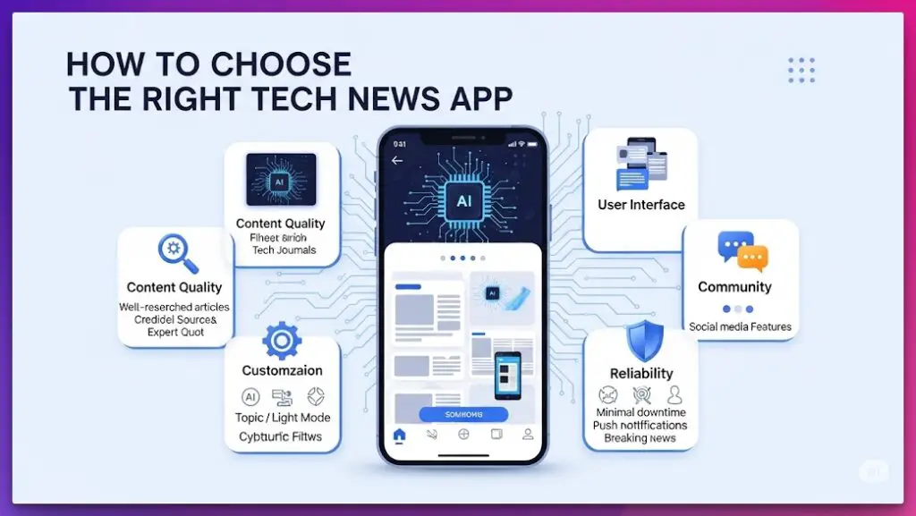 How to Choose the Right Tech News App