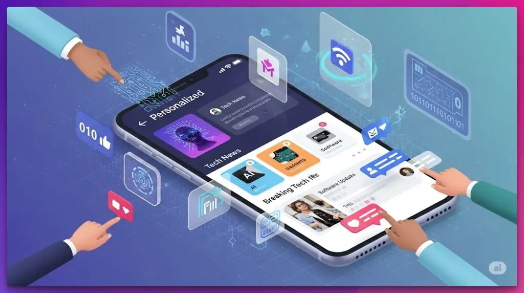 Share Your Tech News App Setup