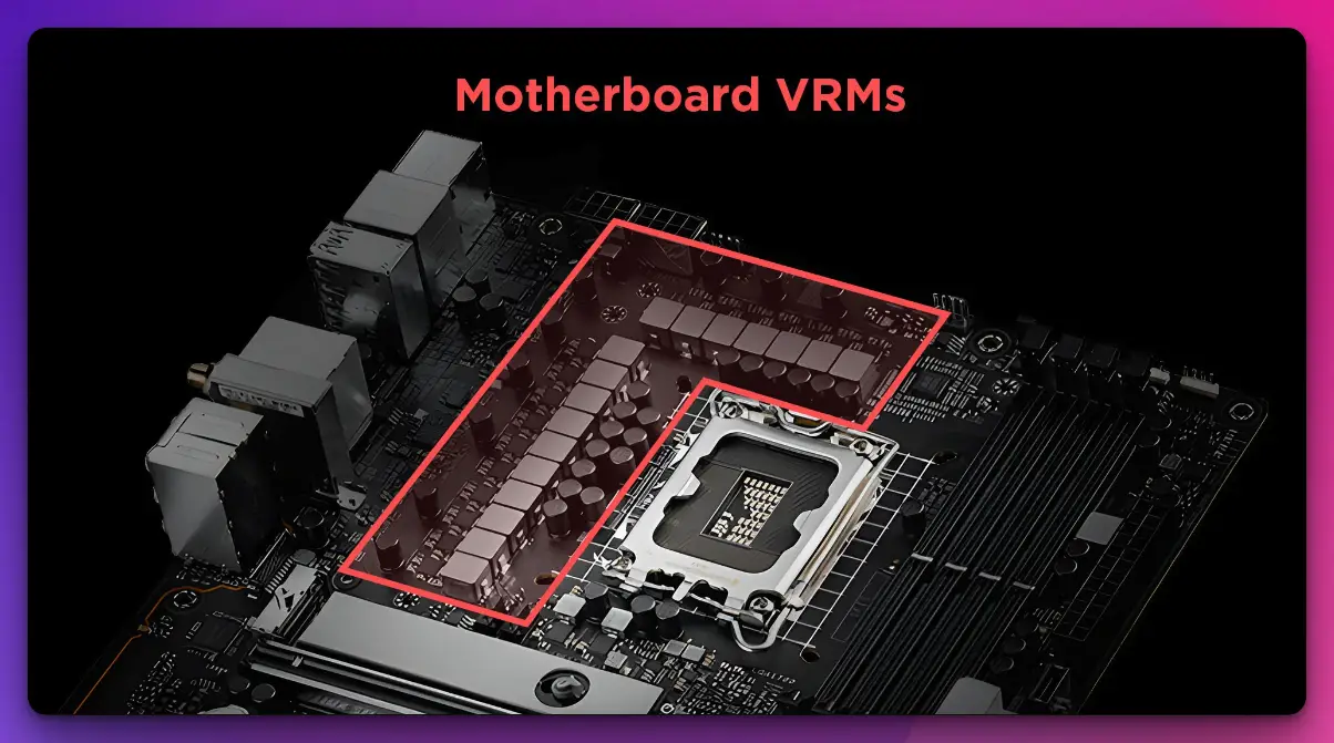 What is the VRM on a motherboard