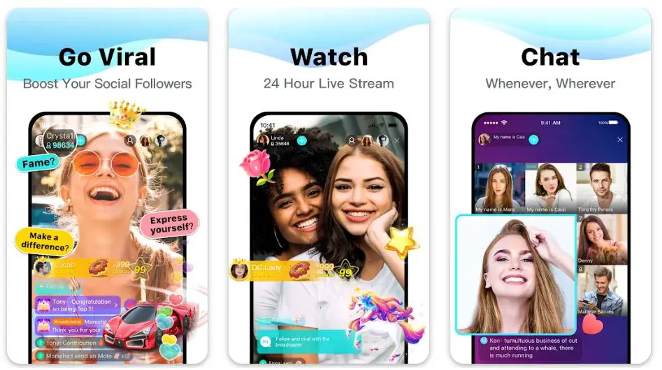 7 Best Apps like Tango Live For Live Stream and Video Chat