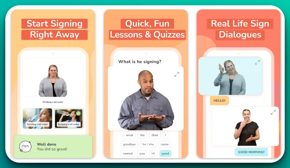 sign language learn app 2